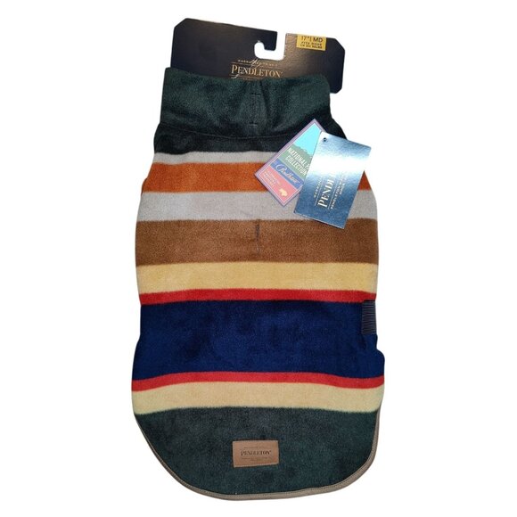 Pendleton Badlands National Parks Collection Dog Sweater Coat Fleece Sz Medium - Picture 2 of 11